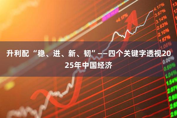 升利配 “稳、进、新、韧”——四个关键字透视2025年中国经济